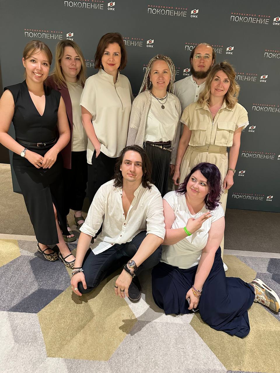 Команда модераторов TIGR и Миронов Владимир на форуме ОМК